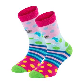 6 Paar TippTexx 24 Kinder Socken Gute Laune Einhorn